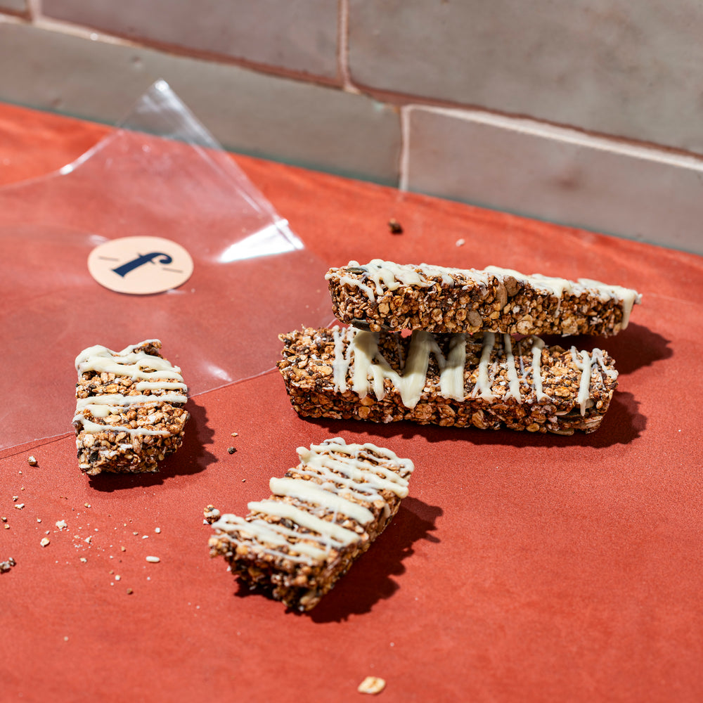 Crunchy granola bars speculaas