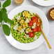 Orecchiette groene pesto met gegrilde groenten